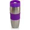 Cenocco CC-6000 - Tazza termica da 380 ml, coperchio rimovibile, colore: Viola