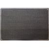 ID Matte M2, zerbino con setole in Gomma, Colore: Nero, Nero, 35,5 x 53 cm