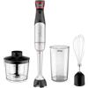 Ufesa Satellite Max, Frullatore a Immersione 1500W, Tecnologia BladeFlex, 4 Lame, Velocità Regolabile, TouchSpeed, Antischizzi, Set 3 in 1 con Tritatutto, Frusta Emulsionante e Bicchiere da 700 ml
