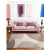 Ted Baker Clarissa - Tappeto di lana dal design colorato, 100% lana, tessuto a mano e naturale, in fibra naturale retrò, per soggiorno, camera da letto, sala da pranzo, beige, grigio, 120 x 170 cm