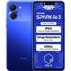 Tecno Spark GO 3 Galaxy Blue 4 GB 64 GB versione globale sbloccato