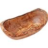 MOHA 24 Ciotole per snack rustiche in legno di ulivo di alta qualità, decorative, naturali, portachiavi e gioielli fatti a mano, diverse misure