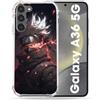 Cokitec Cover rinforzata per Samsung Galaxy A36 5G Manga Naruto Kakashi Dark