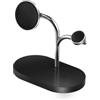 Samsung Caricabatterie a induzione Samsung S25, magnetico 15 W, ricarica simultanea: smartphone, watch, buds (caricatore totale 45 W). Stazione di ricarica 3 in 1, allineamento magnetico stabile, design