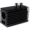 BEITESI Sedile per irrigazione nero tutto - alluminio Lidar set staffa per dissipatore di calore Staffa fissa laser per modulo laser da 12 mm (1,78 × 0,9 × 1,06 ) (1 confezione)