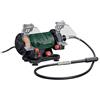 Parkside Smerigliatrice Doppia pdfw 120 A1 + 103-accessori pezzo in astuccio di legno
