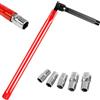 WANDGU Chiave per rubinetto - Pinza per rubinetteria - Qualità acciaio - Strumento di montaggio - Set di chiavi a dado per rubinetto