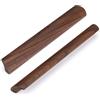 SYZOW 6 Pezzi Maniglie in legno da 160mm Maniglie per Mobili da Cucina legno (Noce Nera)