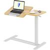 FLEXISPOT Tavolino da Letto - Tavolo per Laptop Regolabile in Altezza, Piano Inclinabile con Ruote, Ideale per Divano, Letto e Lettura (Acero, 80×40 cm)