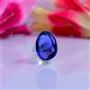 Che Dipinge Attention Tanzanite Gemma 925 Argento Sterling Artigianale Anello