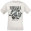 Nirvana Heart Shape Box Uomo T-Shirt Bianco XL 100% Cotone Regular