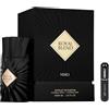 RESAES Resistant and aesthetic Royal Blend Nero - Estratto di profumo da 100 ml - Fragranza araba unisex di lunga durata con atomizzatore, profumo orientale e gourmet con note di mela, cannella e vaniglia (Nero)