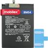 MOBILEX® Batteria BM54 per Xiaomi Redmi Note 9T 5G / Redmi Note 9 5G | 5000mAh - OEM | Interna di Ricambio con Adesivo | Capacità Originale