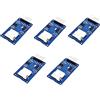 TECNOULAB 5 pezzi Micro SD Storage Board TF Card Reader SPI Memory Shield Module