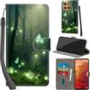 Haninsuze Cover per Motorola Moto G15, Farfalla