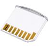 NFHK Micro SD TF a SD Card Kit Mini Adattatore per Extra Storage MacBook Air/Pro/Retina Bianco