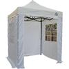 All Seasons Gazebos All Seasons Gazebos Gazebo per Tutte Le Stagioni, 2 x 2 m, Confezione Standard in Bianco