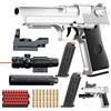 Bybykoi Spielzeug Pistole Kinder Pistole Wüstenadler M1911 for Kinder,1:1 Spielzeugpistole Schaumstoff-Blaster Toy Gun