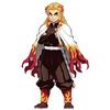 Teknofun Lampada al neon Demon Slayer - Rengoku (40 cm)