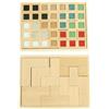 Andreu Toys Puzzle Textures Gioco educativo Scatola di cartone multicolore