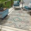 Mias Teppiche Mia's Teppiche Bliss - Tappeto robusto per esterni, design moderno, resistente alle intemperie e ai raggi UV, per balcone, terrazza e giardino d'inverno, adatto anche per cucina o sala da pranzo, 80 x