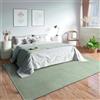 Mias Teppiche Tappeti Mia's Olivia Tappeto per soggiorno/camera da letto - lavabile - 120 cm Rotondo, Verde scuro