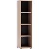 Schildmeyer Scaffale Arezzo 161163, rovere chiaro, 38,2 x 38,2 x 150 cm