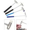 VIBRATITE Mini martello da 1 pezzo, strumento di riparazione, martello in metallo a doppia testa, martello portatile per la riparazione fai-da-te di gioielli e orologi, utensili manuali