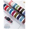 Lerxiuer Cinturino in nylon per cinturino Apple Watch 46mm 44mm 40mm 42mm 45mm 41mm 49mm 44 mm Bracciale iWatch Series Ultra 2 11 10 9 SE 7 6 5 4