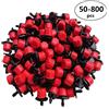 NONE 50-800 pz Gocciolatori per Irrigazione Regolabili Irrigatori 1/4 ''Emettitore Gocciolatore Micro Irrigazione a Gocciolamento Irrigatori per Sistema di Irrigazione