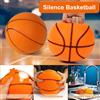 Pallacanestro gocciolante silenziosa Palla in schiuma per interni Taglia 3/5/7 Alto rimbalzo Silenzioso Non diformazione per basket da allenamento indoor