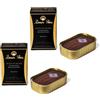 Generico Filetti di Acciughe Ramòn Peña® | Filetti di Acciughe del Cantabrico Esclusivo Olio Oliva | Pesce in Scatola Artigianale - 2 x 85 Gr (Peso sgocciolato 2 x 50 Gr) | Acciughe Cantabrico Prima Scelta