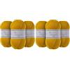 Utopia Crafts DK Double Knitting Yarn 3x 100g (Ochre) (Confezione da 2)