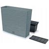 Prosperplast Vaso con riserva acqua 12 L cemento - FURU