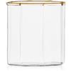 Ichendorf Milano Bicchiere Acqua, Collezione Octave, Ambra, 35 cl, Vetro Borosilicato, Fatto a Mano