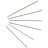 Prym - Prym Argento (0.90 x 43mm) Aghi in Pelle - 25 Aghi