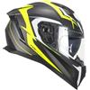 CGM 311G BLAST SPORT Nero Giallo fluo opaco L