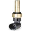 HELLA 6PT 358 058-221 Sensore, Temperatura refrigerante, 2a... poli, con guarnizione