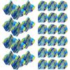 WINMAU Prism Delta Michael Van Gerwen MVG alette per freccette blu e verde - 10 set per confezione (30 alette per freccette in totale)