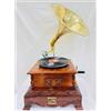 Grammofono vintage HMV perfettamente funzionante fonografo win-up giradischi