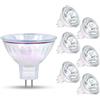 GECXGY Lampadina alogena MR16 da 35 W GU5.3 con attacco a 2 pin, proiettore bianco caldo 12 V 3000 K angolo del fascio di 36° durata di vita di 4000 ore dimmerabile lampadina alogena MR16 dicroico -6