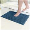 Decomira Tappeto Bagno Antiscivolo | Tappetino bagno super assorbente, lavabile in lavatrice | Per il bagno, la doccia, la vasca da bagno o come tappetino WC | Royal Blue - 40x60 cm