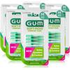 GUM SOFT-PICKS COMFORT FLEX Scovolini Interdentali in Gomma/Per Rimuovere Placca e Residui di Cibo/Morbido e Flessibile (M - [6x40])