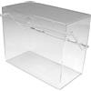 Helit H6214702 file di piccole dimensioni per 300 carte, DIN A7, orizzontale, trasparente