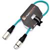 VisioSound Maschio a XLR femmina mic/microfono bilanciato/cavo patch mic/7 colori 0.5m Green