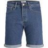 JACK & JONES Shorts Jjirick Jjoriginal At 101 Pls Pantaloncini, Denim Blu, 58 Uomo