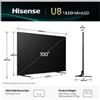 Hisense PROMOZIONE Hisense 100 U8Q MINI LED 4K UHD SMART 165HZ Cod. 100U8Q