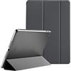 ProCase Custodia per iPad 9.7 2018 6a Generazione/2017 iPad 5a Generazione - Smart Cover Stand Ultral Leggero Slim,con Cover Posteriore Traslucida Smerigliata per iPad 9,7 pollici -Grigio