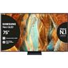 Samsung Neo QLED 4K Vision AI Smart TV 75'' QE75QN74FATXZT Mini LED, NQ4 AI Gen2 Processor, 4K AI Upscaling,Motion Xcelerator 144 Hz, Tecnologia Quantum Matrix Slim, OTS Lite, AirSlim Design, 2025
