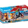 PLAYMOBIL Stuntshow 70553 Stuntshow moto con parete antincendio